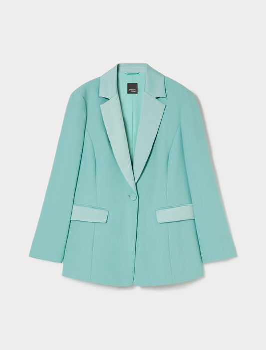 ARPE elegant lined blazer with one button