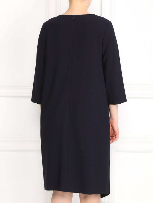Elegant Dress DELIA with 3/4 sleeves and printed triacetate fabric