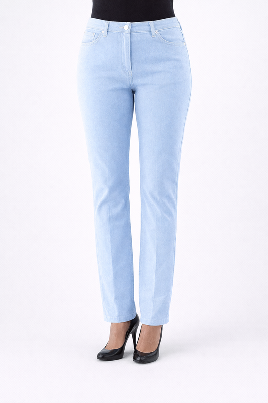 Persona by Marina Rinaldi ITACA high-rise jeans with classic five-pocket design and comfortable stretch fit