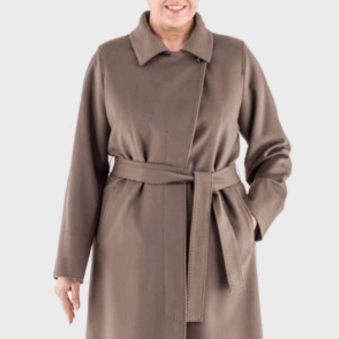 Coat TAVOLO Marina Rinaldi brand plus size, Italian fashion