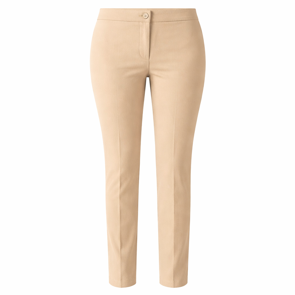 RAMON slim trousers by Persona by Marina Rinaldi in sleek, tailored slim-leg design for versatile, polished looks