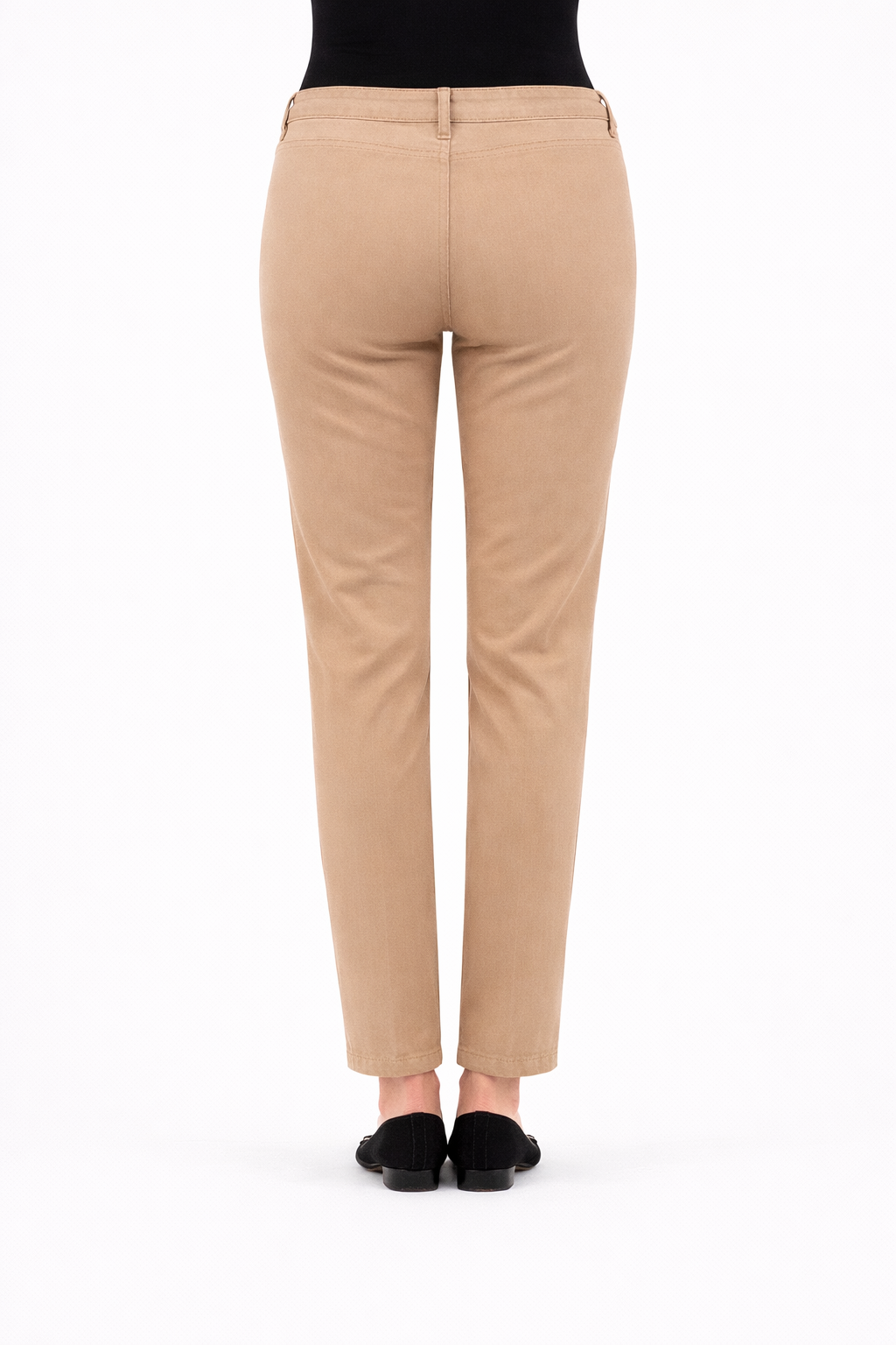 High-rise stretch jeans by Persona by Marina Rinaldi with comfortable stretch fabric and sleek silhouette