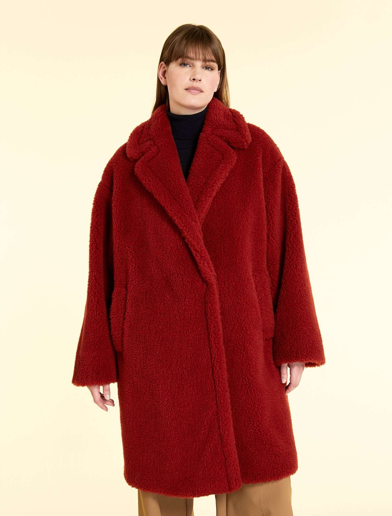 Marina Rinaldi Coat Teddy