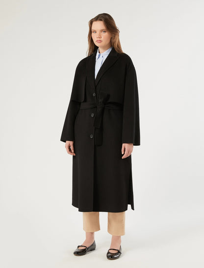 ACCIAIO Transformable Wool-Blend Coat – Persona by Marina Rinaldi