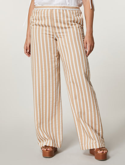 CRISMA Striped Palazzo Trousers – Persona by Marina Rinaldi