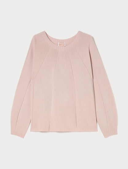 PANDORO Wool & Cashmere-Blend Sweater – Persona by Marina Rinaldi (N.O.W. Collection)