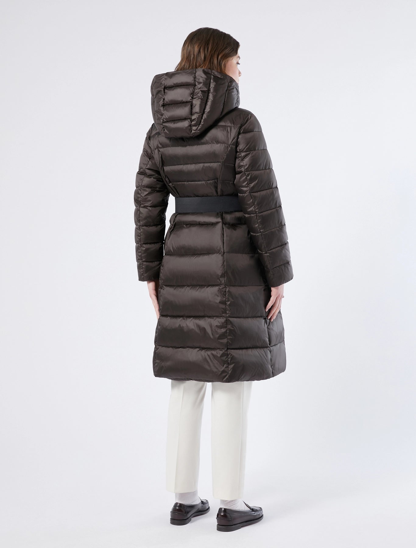 VIADANA iridescent puffer coat