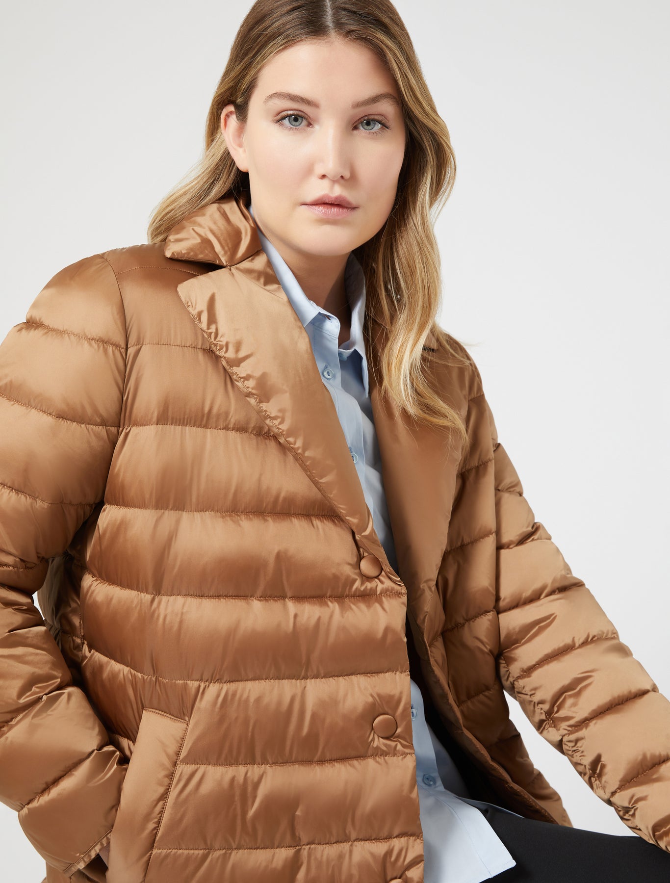 Quilted coat CASTA brand Persona by Marina Rinaldi