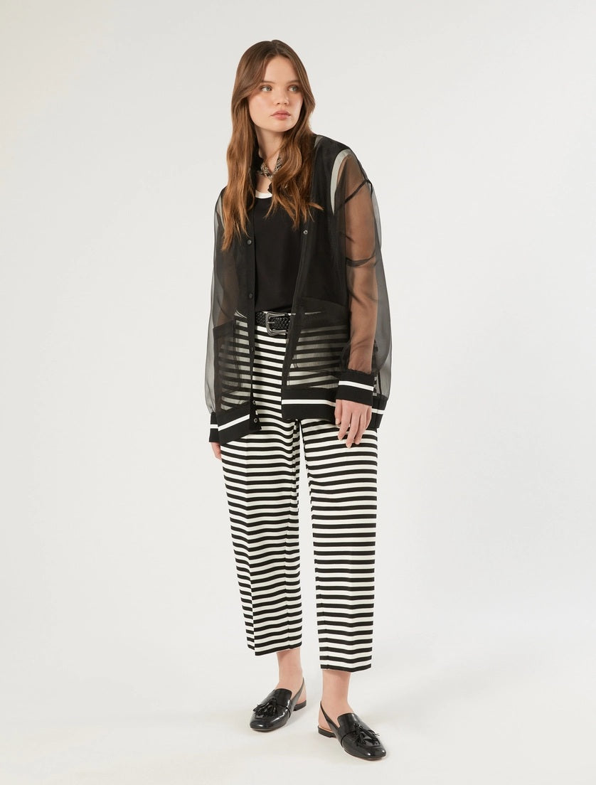 GALA Jersey Top sleeveless cotton top with contrast trim and semi-fitted silhouette