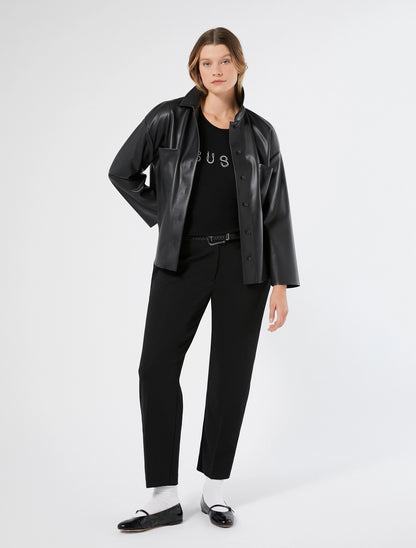 ALBI T-shirt in Stretch Viscose with Front Print – Persona by Marina Rinaldi