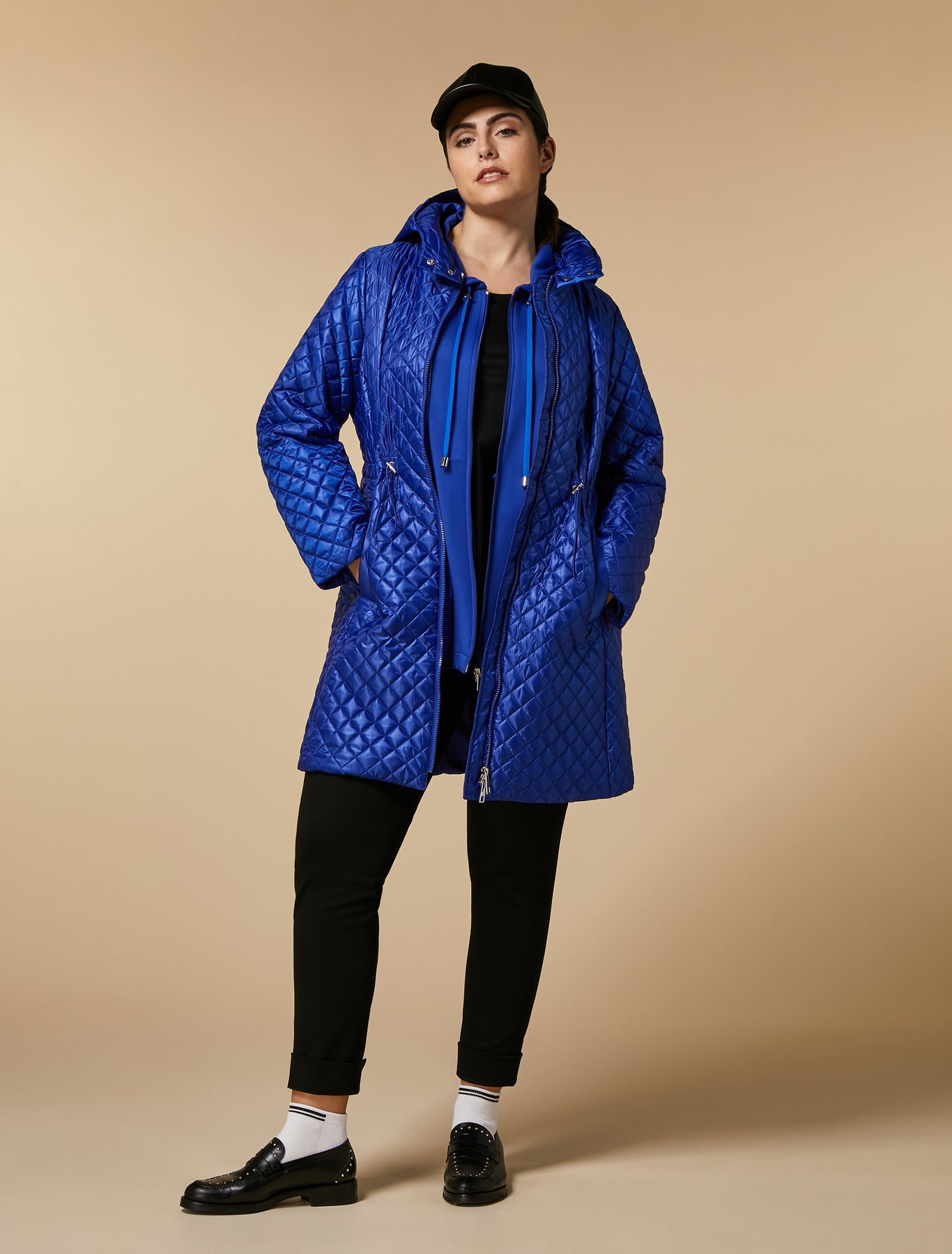 Quilted jacket PAIOLO brand Marina Rinaldi