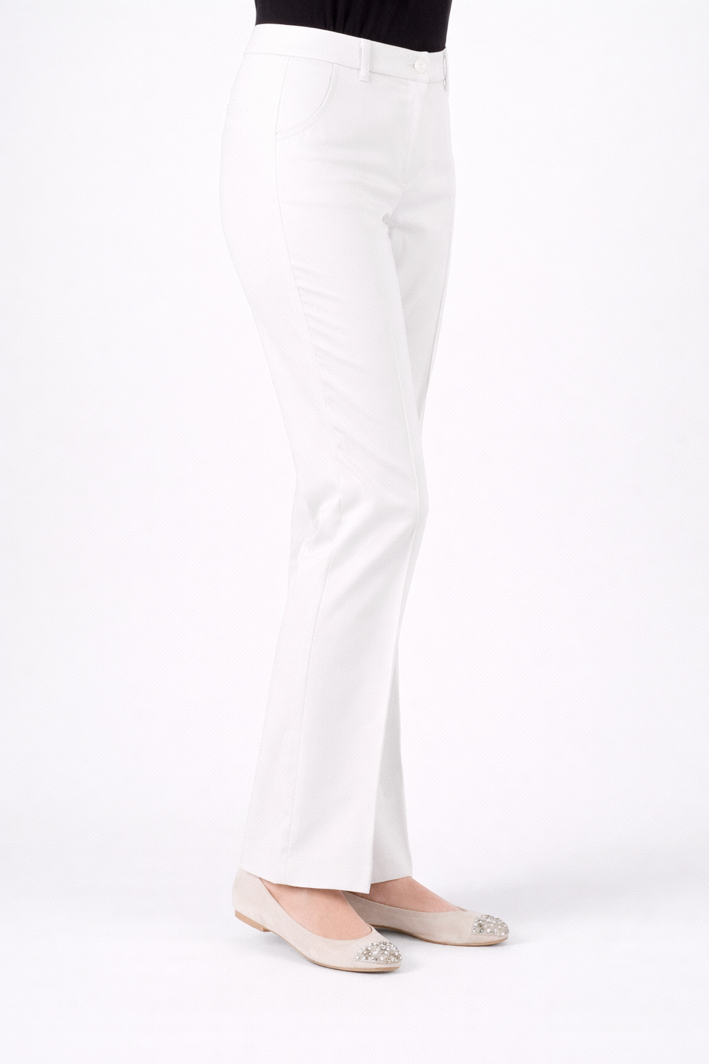BAGORDO classic tailored cotton trousers with stretch for office and smart casual looks