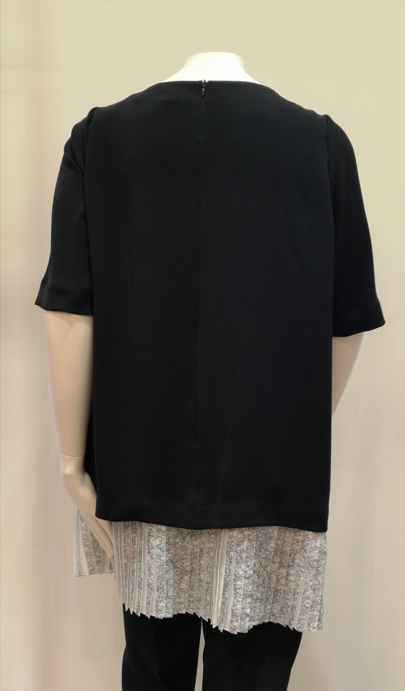 Tunic BERNINI  with Pleated Hem – Marina Rinaldi