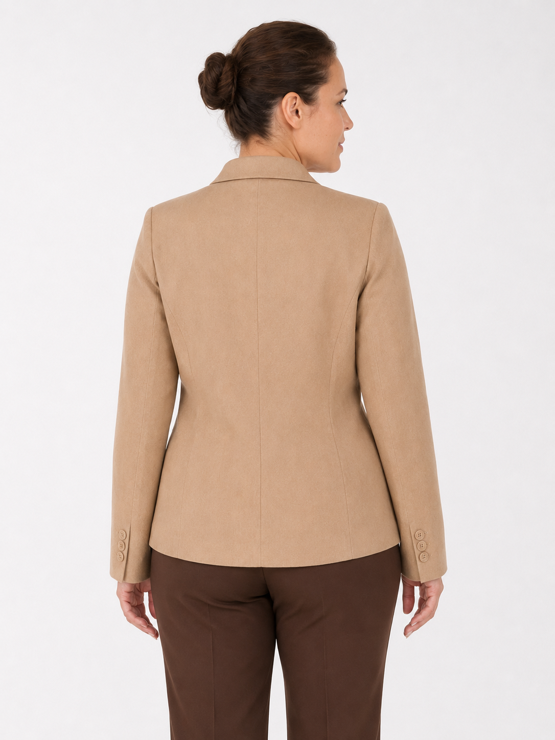 CERCATO fitted jacket by Persona by Marina Rinaldi in tailored, structured design for office and formal wear