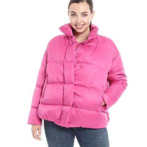 Ultra-lightweight waterproof satin down jacket PAMIR with adjustable fit and goose feather filling