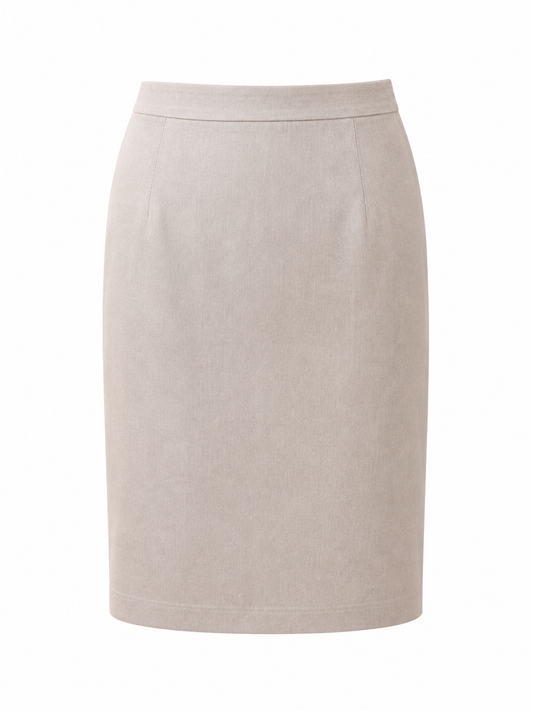Beige pencil skirt Cambodum on a white background
