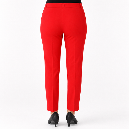 REGATA classic trousers by Persona with tapered leg and tailored fit in lightweight polyester for office and formal wear