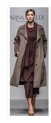 Coat TAVOLO  brand Marina Rinaldi